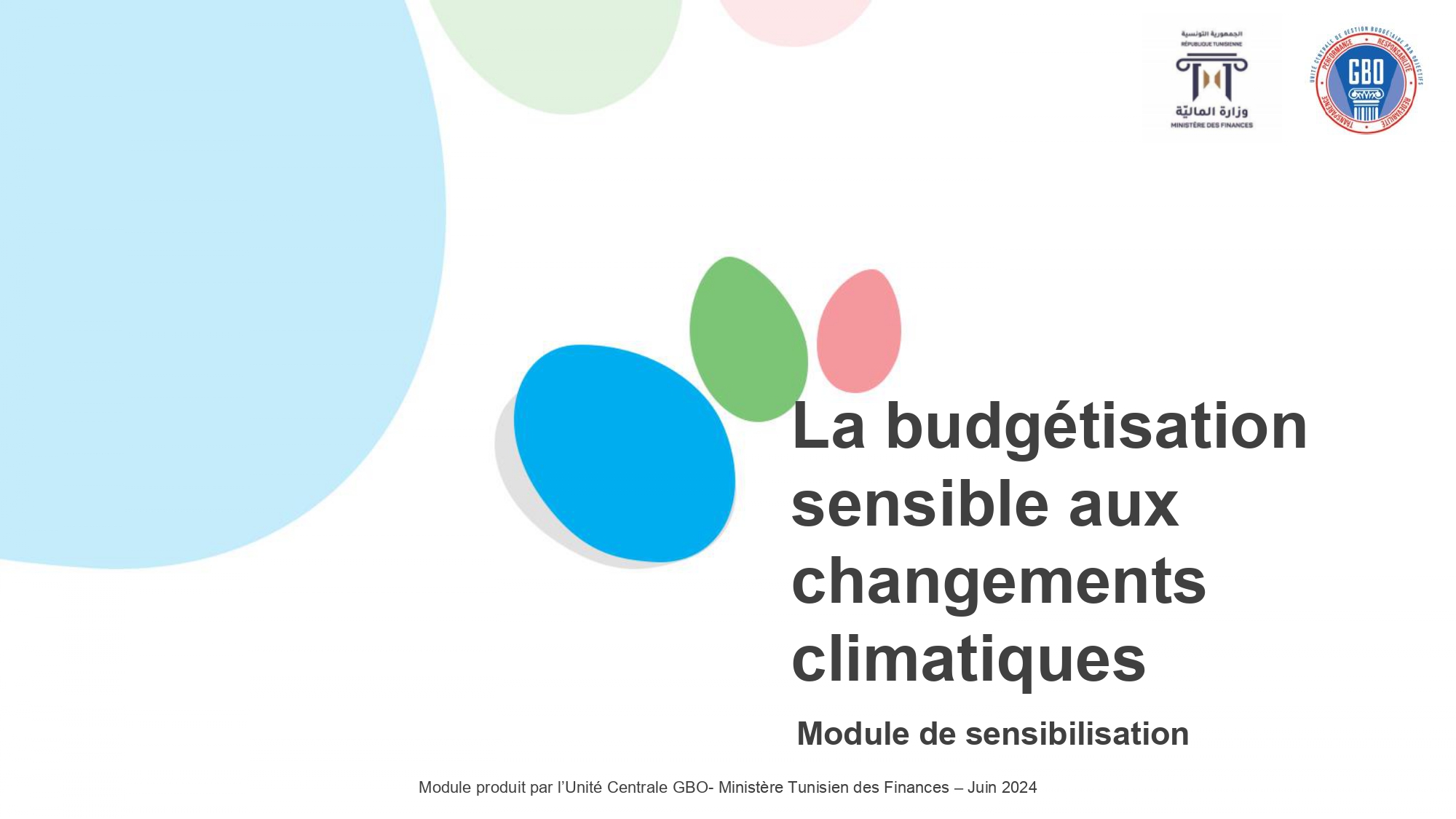 Module de changement climatique - sensibilisation